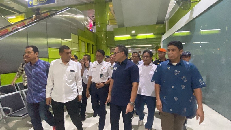 Wamen BUMN: Kereta Cepat Whoosh Perdana Layani Mudik Lebaran 2024 (foto anggie)