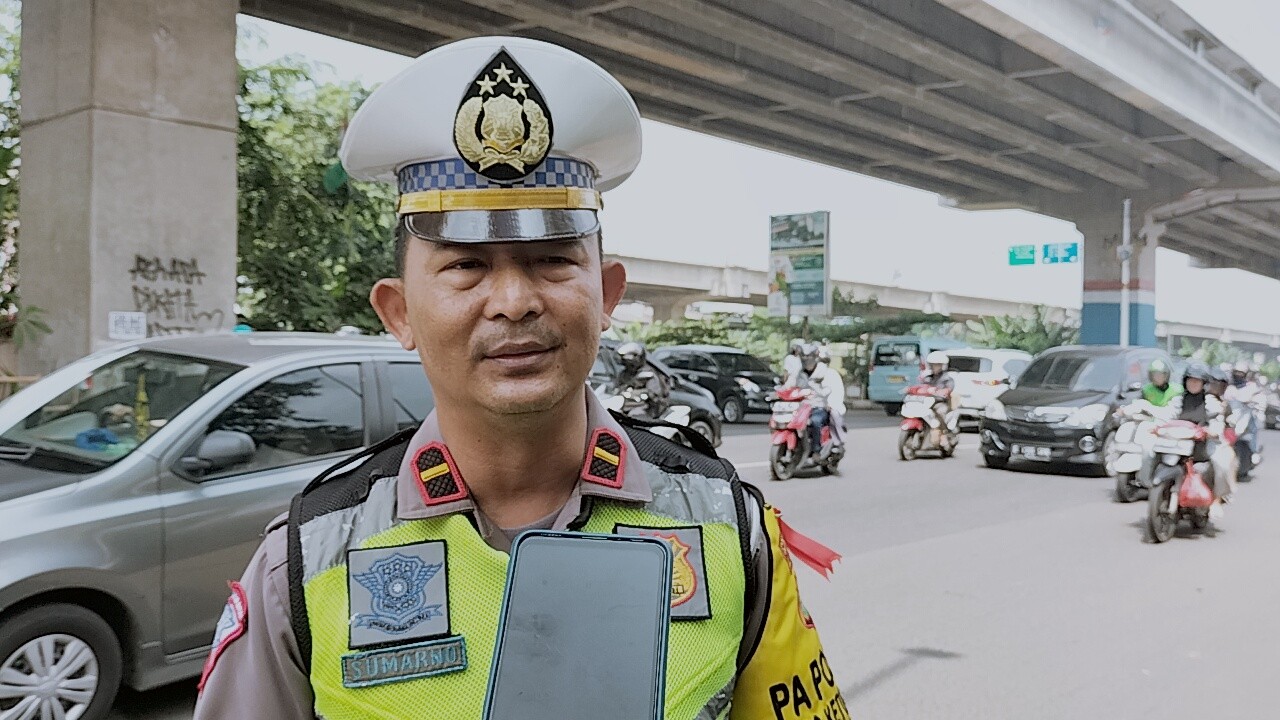 Puncak Arus Mudik di Kalimalang Bekasi Bakal Terjadi Malam Hari (Foto: MNC Media/ Widya Michella)