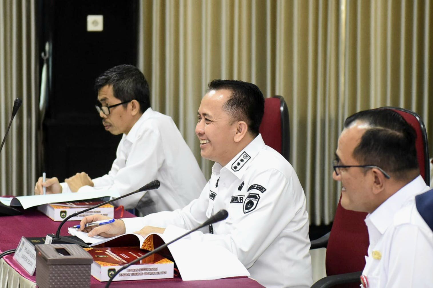 Pj Gub Sumsel Klaim Kemiskinan Ekstrem Turun 1,29 Persen (foto: MNC media)