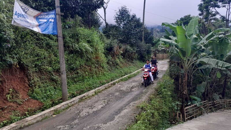Mimpi Penjual Sayur Bangun 'Bank Mini' di Kaki Gunung Dahu (foto: MNC Media)
