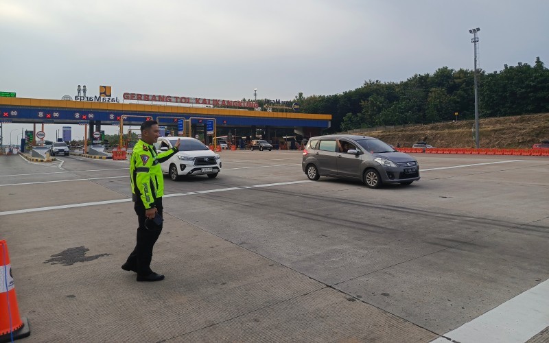 Gerbang Tol Kalikangkung, Jateng (Nur Khabibi/MPI)