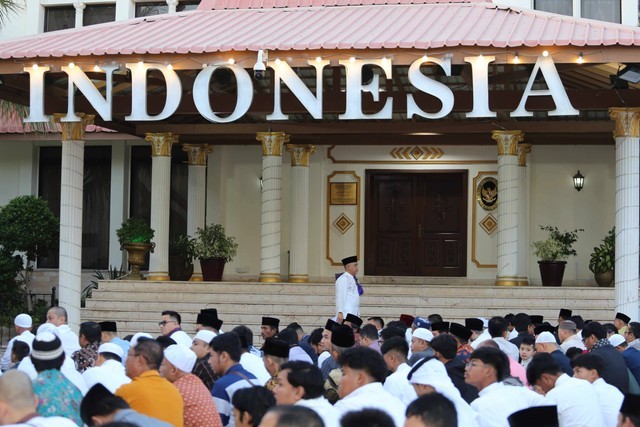 1.500 WNI Rayakan Idul Fitri Bersama di Jeddah, Begini Suasananya. (Foto: MNC Media)