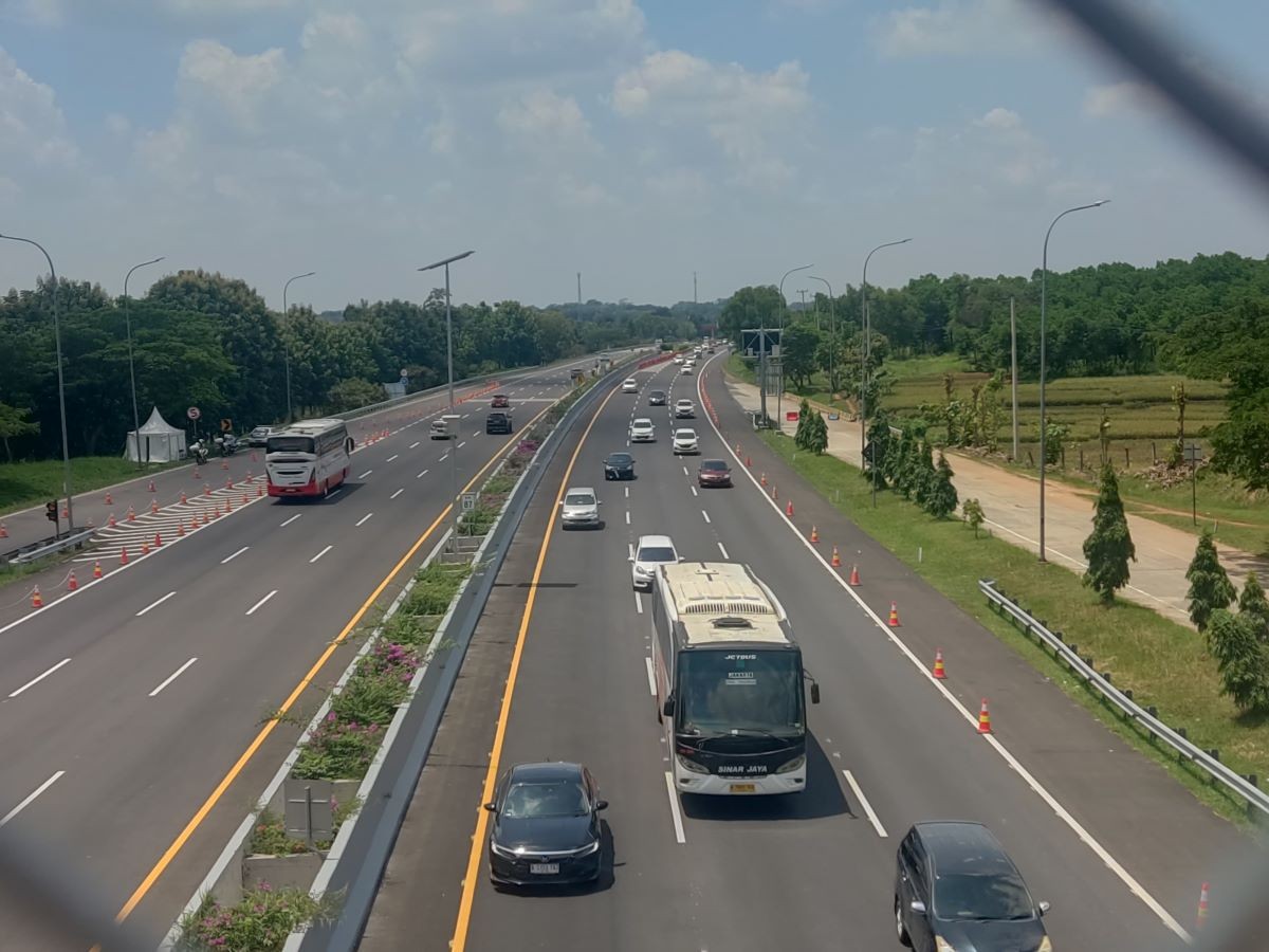 Jasa Marga (JSMR) Sebut 48 Persen Kendaraan Belum Kembali ke Jakarta Usai Libur Lebaran (FOTO:MNC Media)