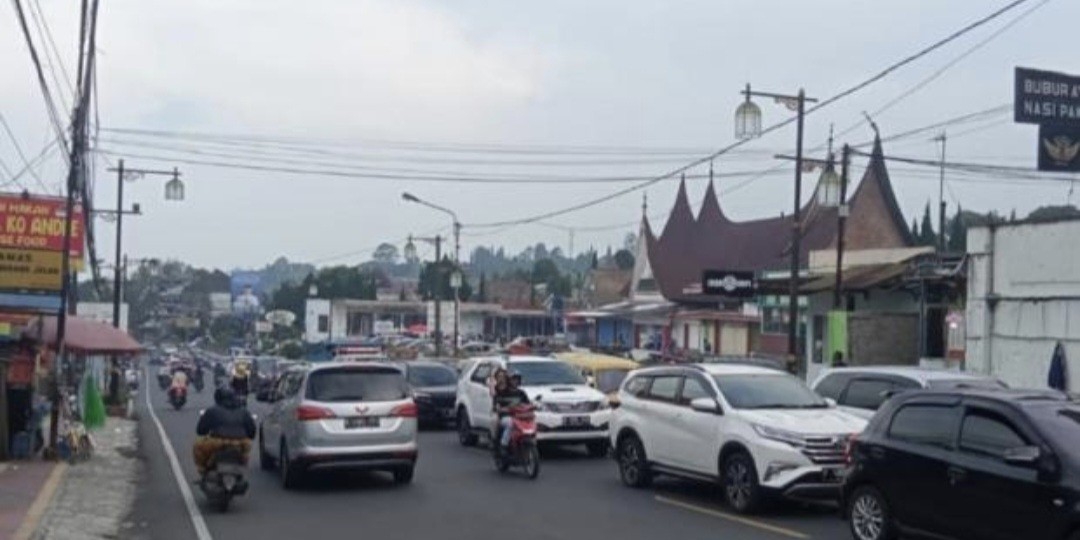 Arus Balik Lebaran di Jabar: 18.618 Kendaraan Bergerak dari Cianjur Menuju Bandung (FOTO:MNC Media)