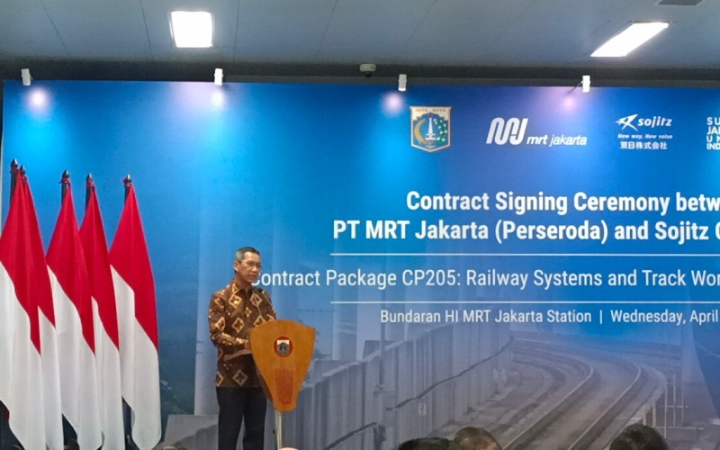 Pj Gubernur DKI Jakarta, Heru Budi Hartono (Muhammad Refi Sandi/MPI)