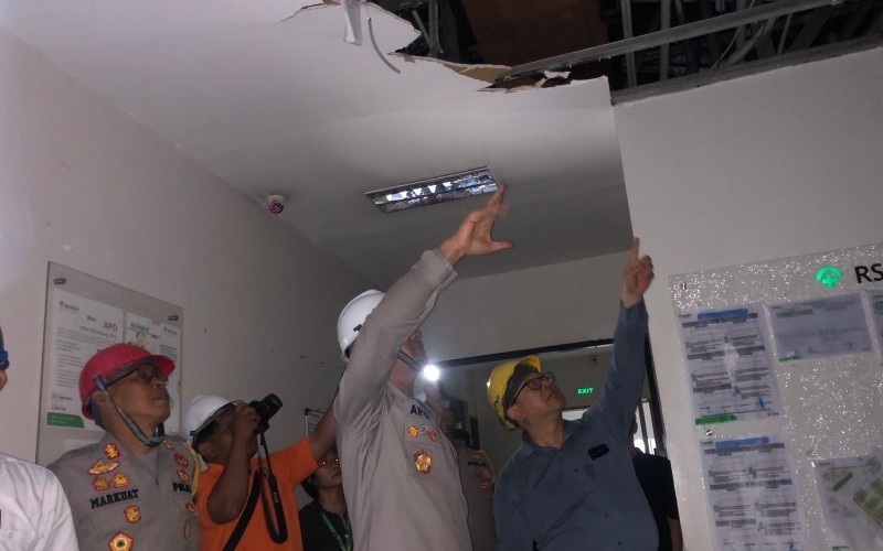 Kapolresta Depok, Kombes Pol Arya Perdana melakukan pengecekan di RS Bunda Margonda, Depok (Istimewa)