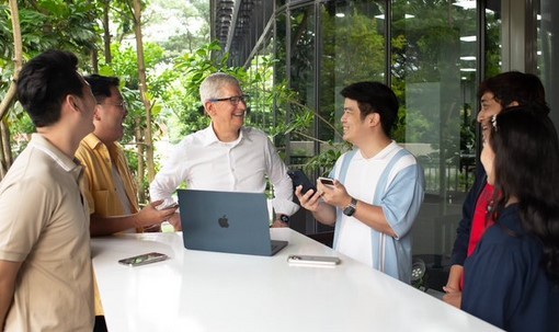 Berkunjung ke Apple Developer Academy BSD, Tim Cook Temui Lima Sosok Ini. Foto: MNC Media.