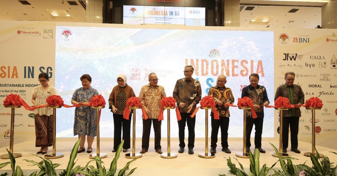 BNI (BBNI) Dukung UMKM Tembus Pasar Singapura di Pameran Indonesia in SG (FOTO:Dok BNI)