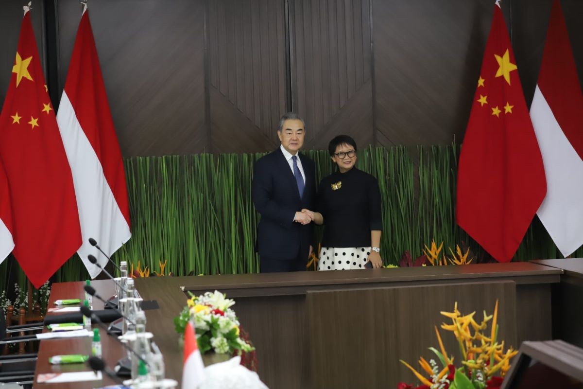 Menlu Sebut Indonesia-China Dukung Keanggotaan Palestina di PBB. (Foto: MNC Media)