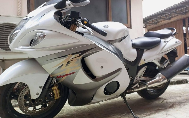 Suzuki Hayabusa yang dihadiahkan Suzuki ke SMK di Purwokerto (Istimewa)