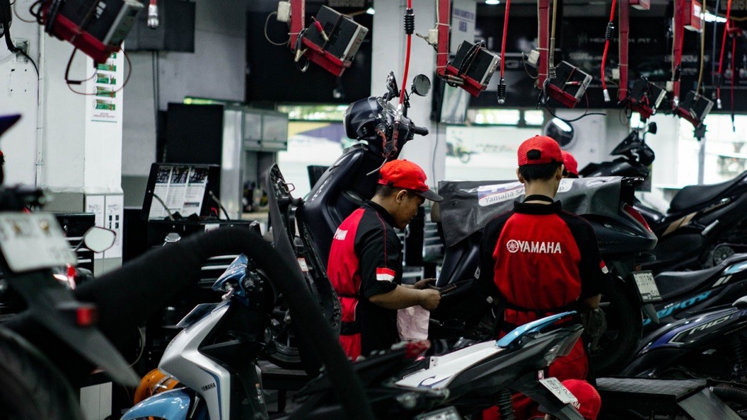 Wajib Cek Enam Komponen Ini Usai Mudik Lebaran Pakai Motor. (Foto YIMM)