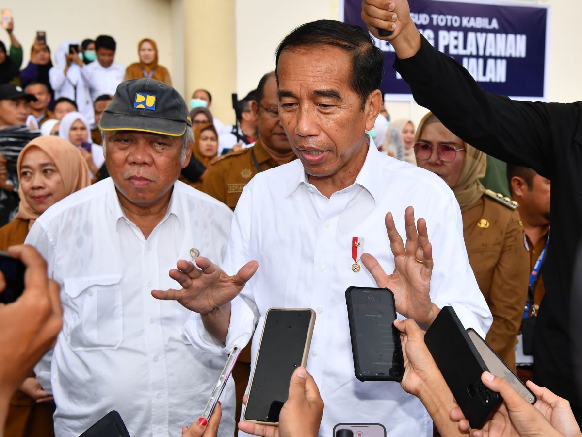 Jokowi Minta Penataan Tanggul Rob Semarang Jadi Referensi Daerah Lain (Foto: MNC Media)