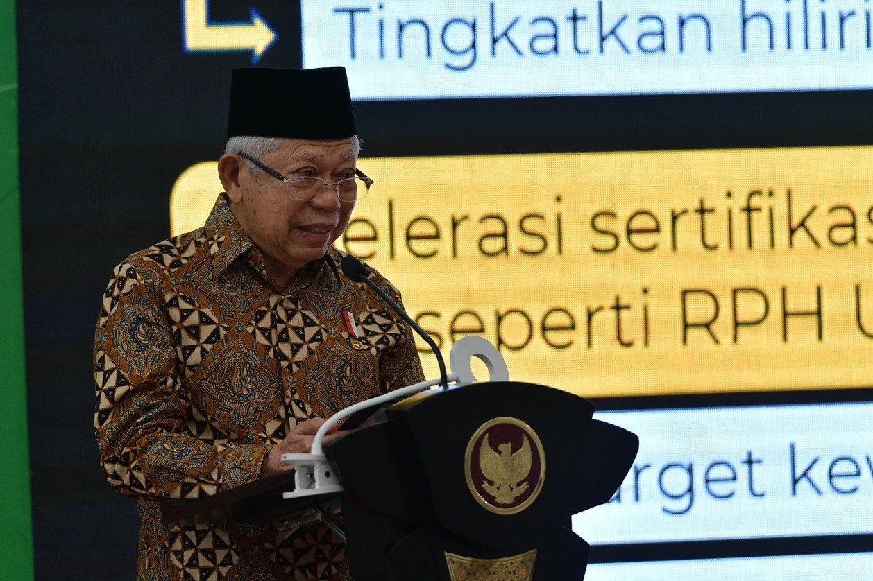 Jabar Jadi Provinsi ke-29 Kukuhkan KDEKS, Wapres: Belum Ketinggalan. (Foto Istimewa)