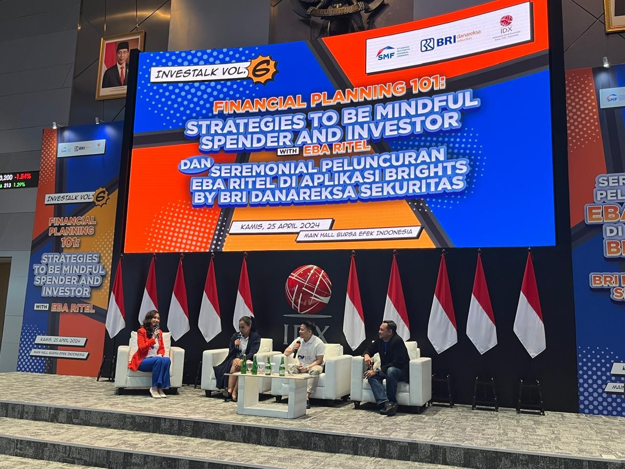 SMF-BRIDS Rilis EBA-SP Ritel, Investasi Modal Rp100 Ribu, Return 7 Persen (foto atikah)