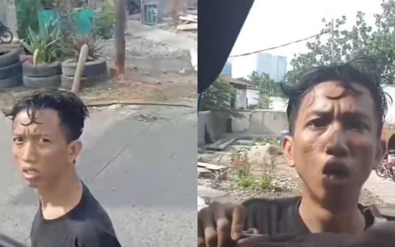 Pelaku pemalakan sopor truk di Kapuk Muara, Jakpus (Istimewa)