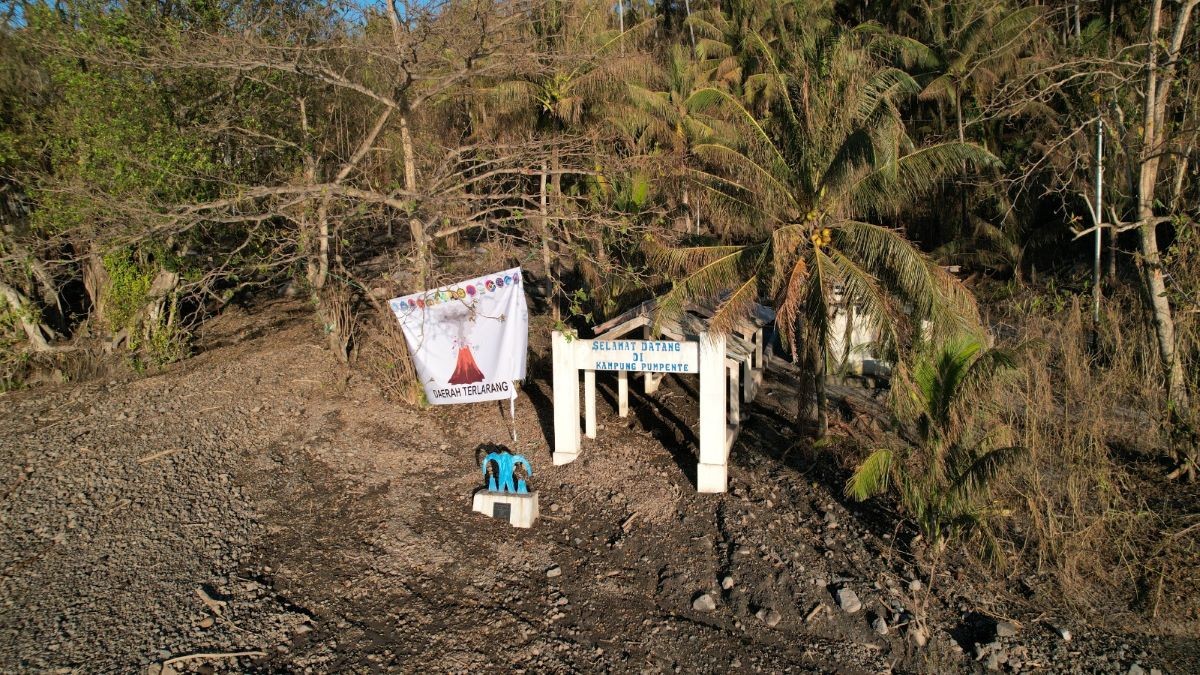 BNPB Masih Larang Warga Dekati Kaki Gunung Ruang Meski Aktivitas Vulkanik Menurun. (Foto: Dok. BNPB)