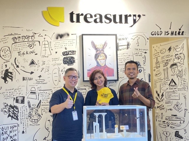 MNC Life dan Treasury Eksis Di Pameran Seni, Berikan Literasi Investasi Digital Masa Depan. (Foto: MPI/Wiwie Heryani)