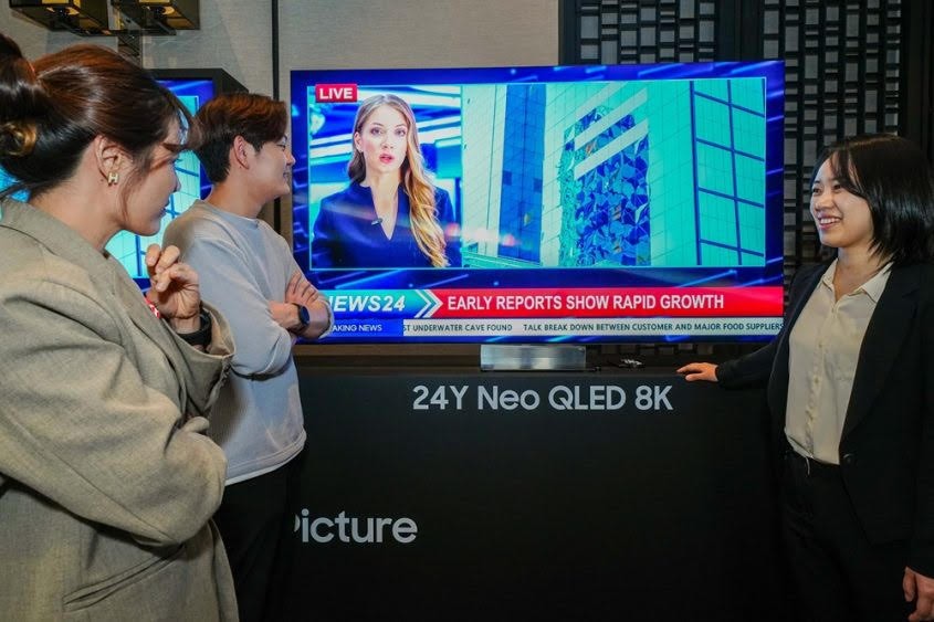 Samsung Pamer Teknologi AI TV Terbaru di Southeast Asia Tech Seminar 2024. (Foto: Dok. Samsung)