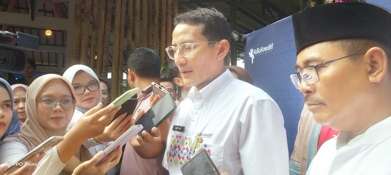 Sandiaga Ajukan Anggaran Rp30 Miliar ke Sri Mulyani Buat Gelaran MXGP 2024 (Foto Edy Gustan)