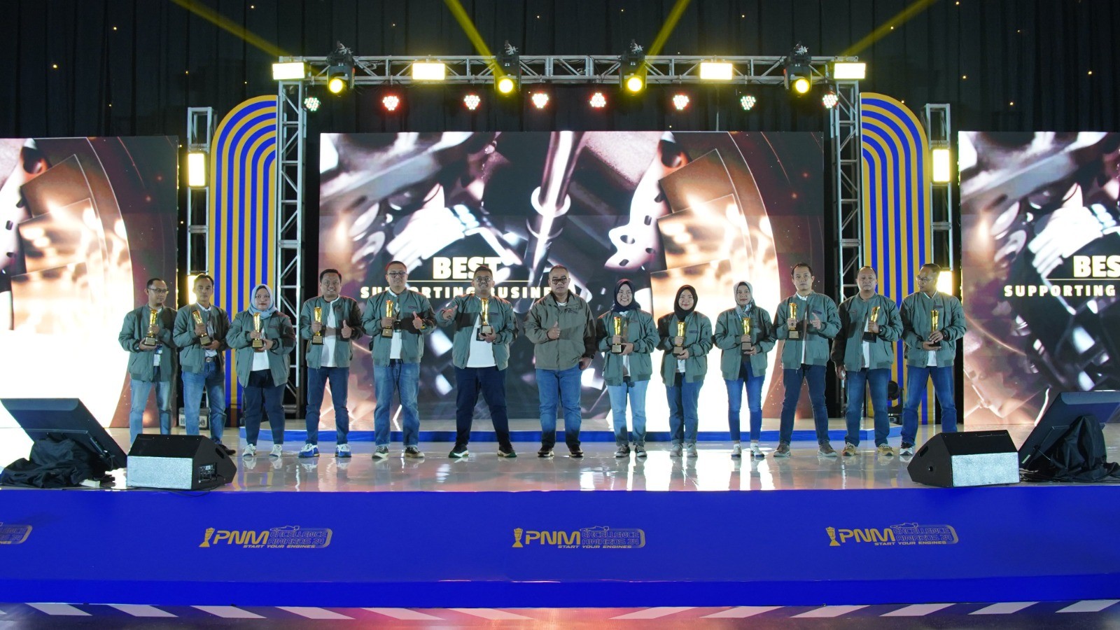 PNM Excellence Award Bukti Nyata Apresiasi untuk Karyawan dan Unit Kerja Terbaik. (Foto: MNC Media)
