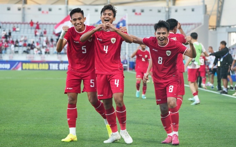 Timnas Indonesia akan menghadapi Uzbekistan pada laga semifinal Piala Asia U-23. (Foto: PSSI)