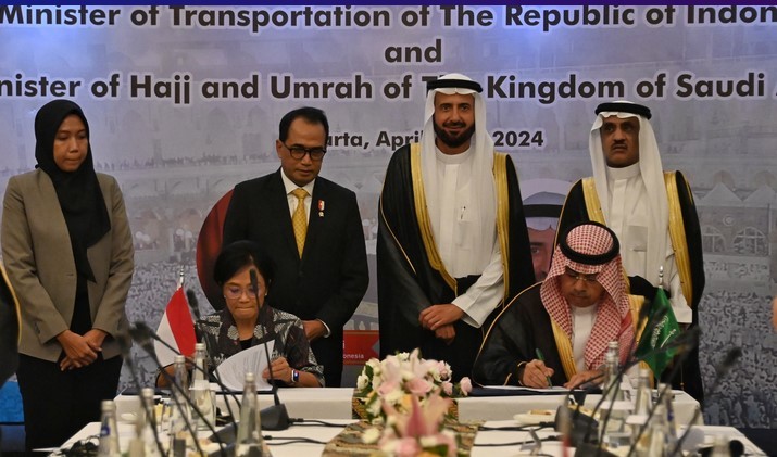 Menhub Bertemu Menteri Arab Saudi, Perluas Kerja Sama Bidang Penerbangan di Musim Haji. Foto: MNC Media.