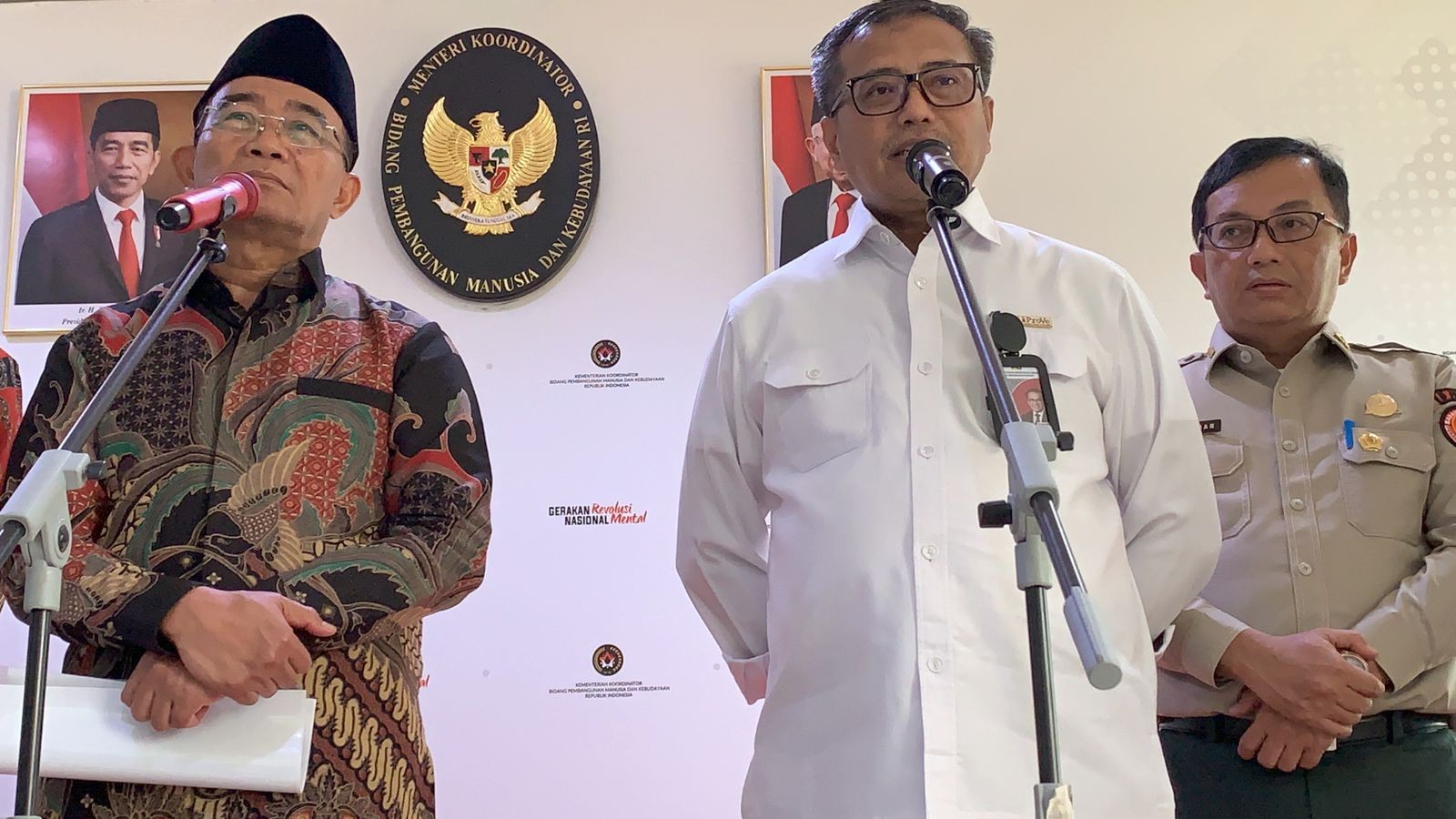 Pemerintah Targetkan Relokasi Korban Erupsi Gunung Ruang Rampung dalam Lima Bulan. (Foto: Binti/MNC Media)