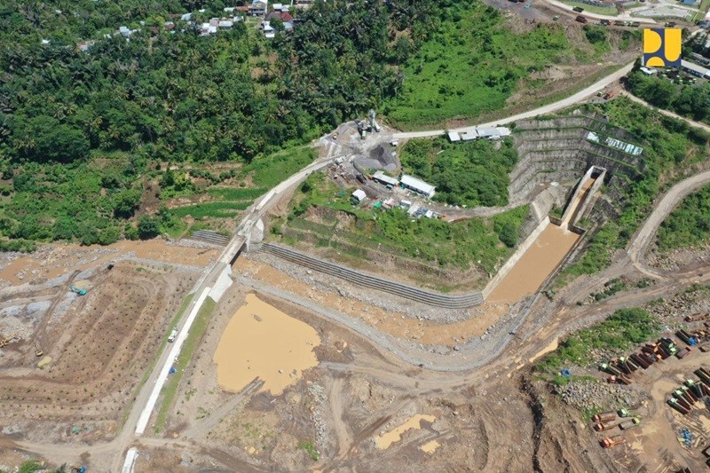 Bendungan Meninting NTB Senilai Rp1,4 Triliun Ditarget Kelar Agustus 2024 (foto dok pupr)