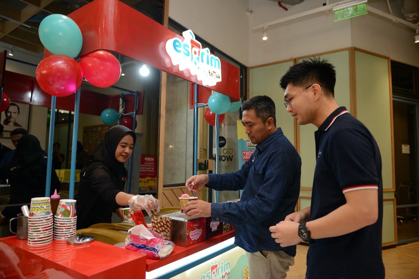 Gandeng Aice, TGUK Incar Kontribusi Penjualan Produk Berbasis Es Krim Capai 40 Persen. (Foto Istimewa)