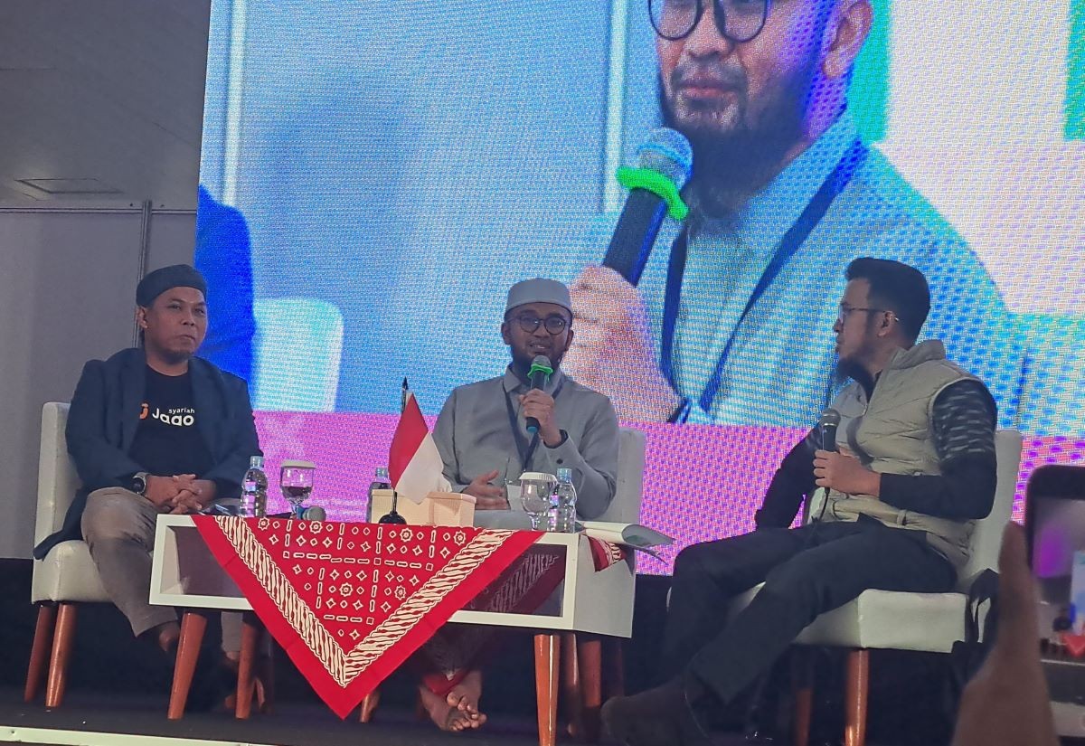 Simak Lima Tips Mengatur Keuangan Keluarga Sakinah ala Bank Jago Syariah. (Foto: Anggie/MNC Media)