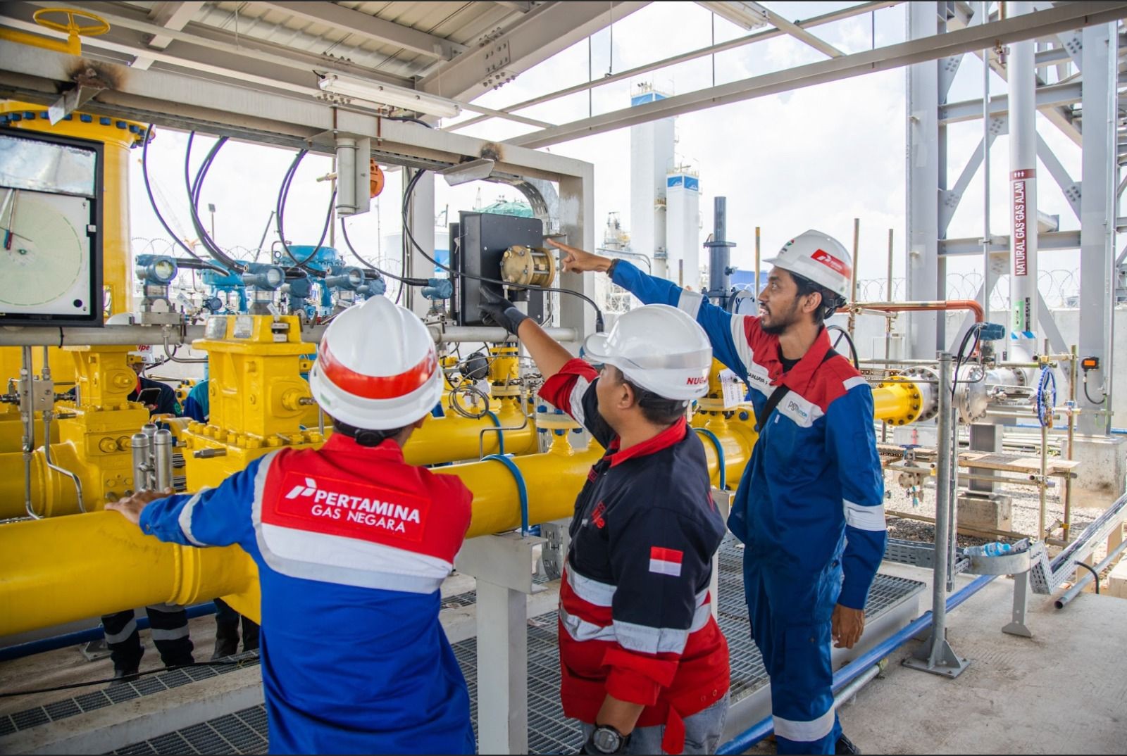 PGN (PGAS) Pasok Gas 9,49 BBTUD ke Smelter Freeport (Foto: dok PGAS)