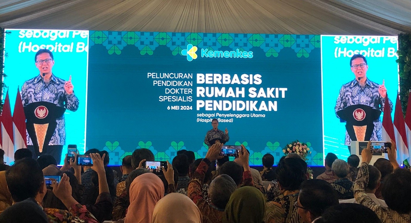 Menkes Ingin Upayakan Pendidikan Dokter Spesialis di RI Gratis. (Foto M Sukardi/MPI)