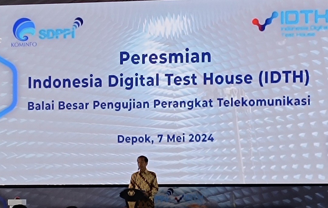 Jokowi Resmikan Balai Besar Pengujian Perangkat Telekomunikasi di Depok (FOTO:Dok Ist)