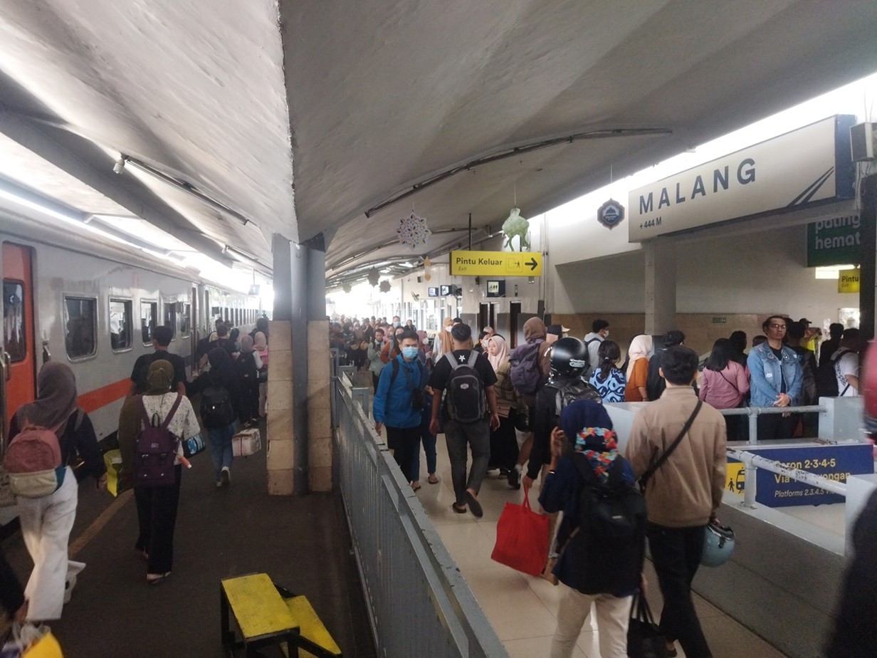Tiga KA Tambahan Disiapkan dari Malang saat Libur Kenaikan Yesus Kristus. (Foto Istimewa)