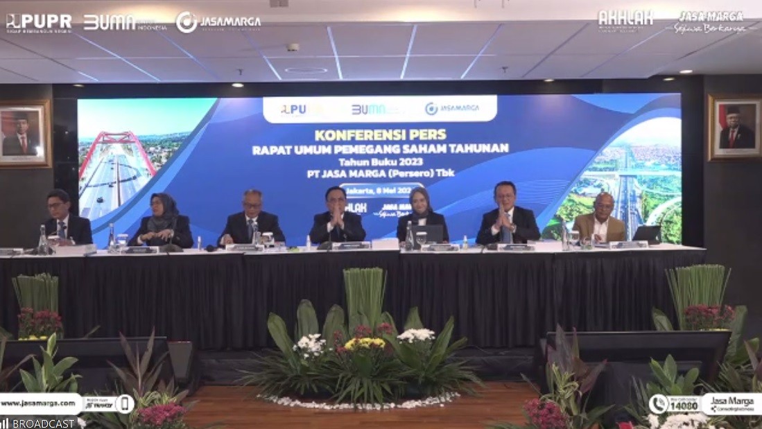 Jasa Marga (JSMR) Siap Tebar Dividen Rp274,8 Miliar, 10 Persen dari Core Profit 2023. (Foto Tangkapan Layar)