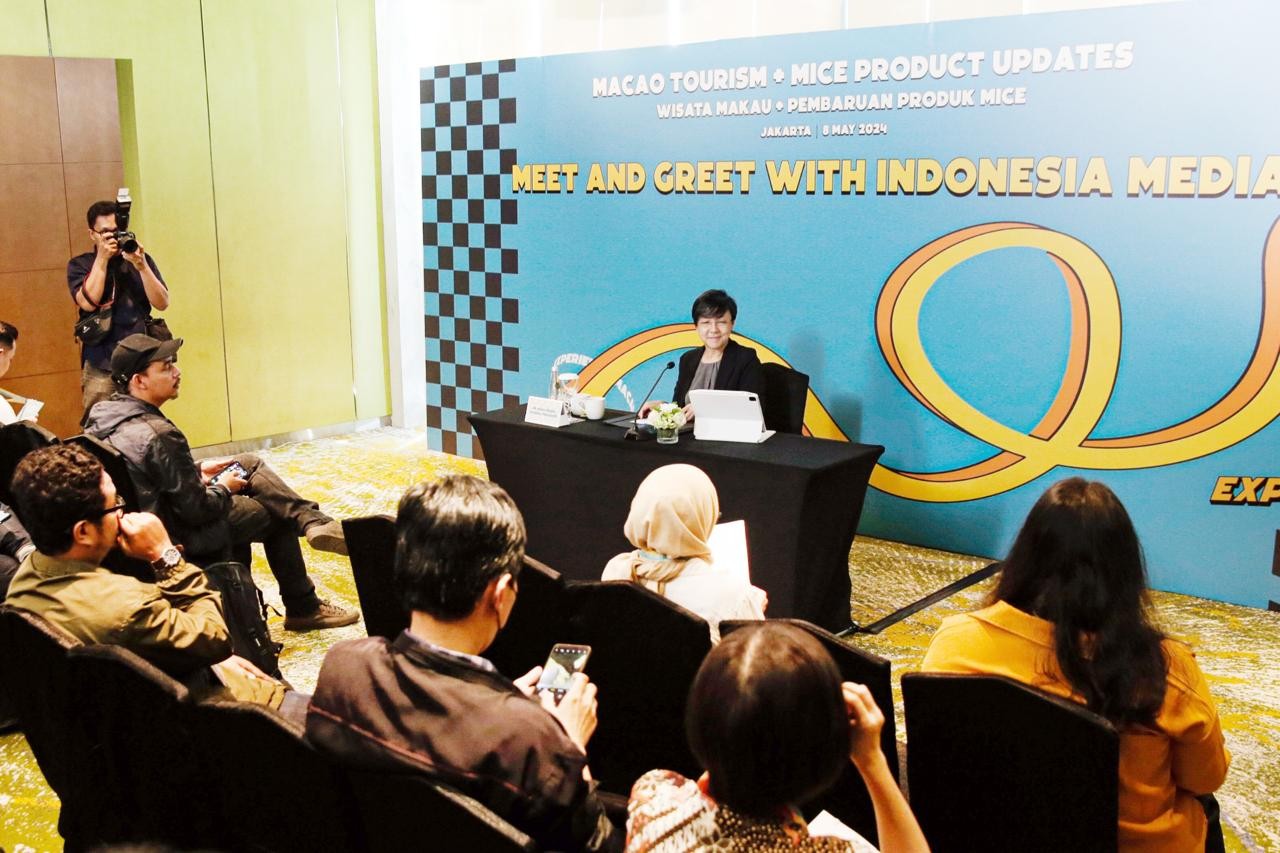 Bidik Pasar Asia Tenggara, Macao Gelar Promosi Wisata di Indonesia (foto: MNC media)