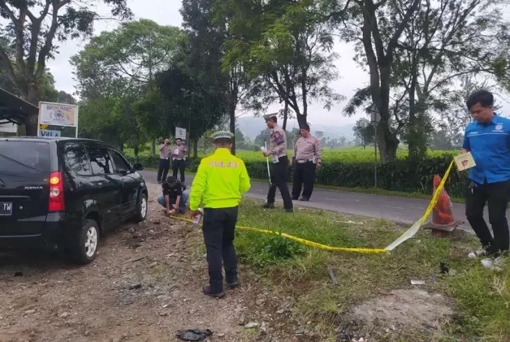 Yayasan SMK Lingga Kencana Pastikan Korban Kecelakaan Maut Bus akan Dapatkan Santunan. (Foto: MNC Media)
