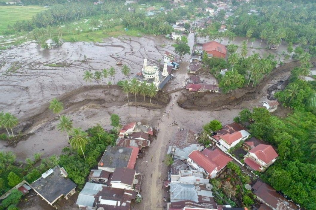 Banjir Lahar Dingin di Tanah Datar, Tujuh Orang Hilang dan 84 KK Terdampak. (Foto: MNC Media)