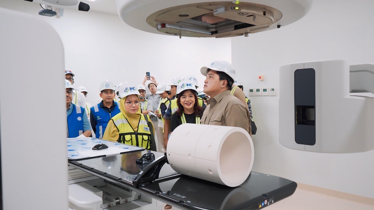 Cek Proyek Bali International Hospital, Erick Thohir Harap Bisa Tarik Pasien Mancanegara. (Foto: Dok. Pertamina)