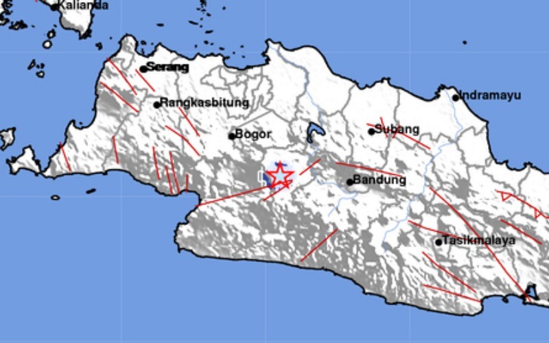 Gempa Bumi Magnitudo 3,0 Guncang Cianjur (BMKG)