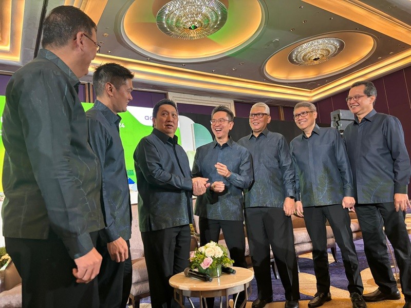 Boy Thohir Pastikan Adaro (ADRO) Komitmen Bagi Dividen (foto cahya)