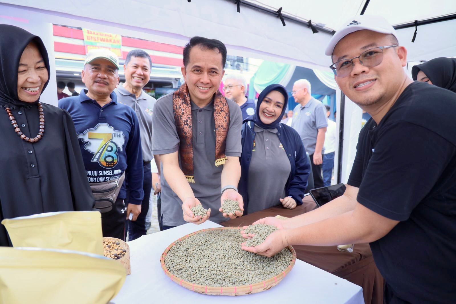 Pj Gubernur Agus Fatoni Sebut Kopi Sumsel Harus Go Internasional (FOTO:Dok Ist)