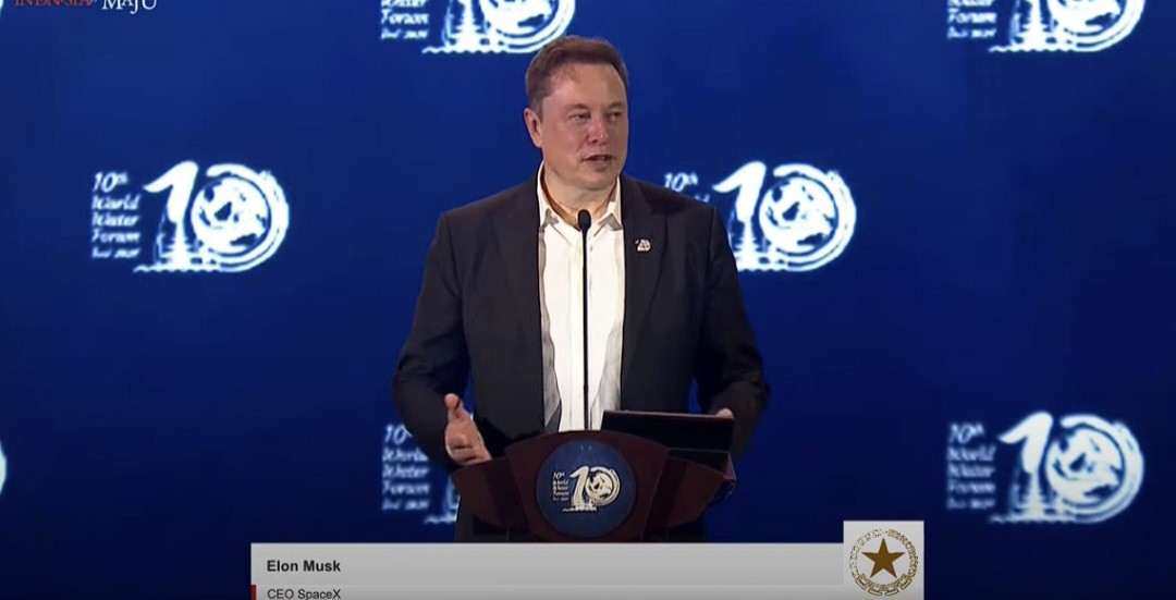 Hadari WWF, Elon Musk Bicara Soal Pemanfaatan Angin dan Matahari sebagai Sumber Energi (FOTO:Dok Ist)