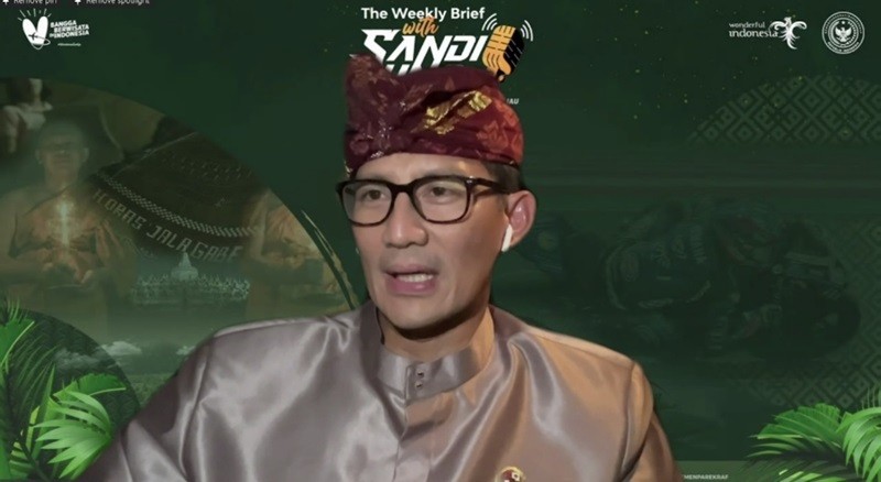 Soal Narasi Bali Dijajah WNA, Sandiaga Uno: Saya Tidak Sepakat Sama Sekali. (Foto: MNC Media)