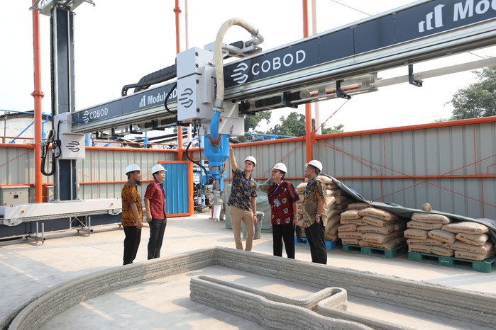 Fokus Go Green, BNBR Kembangkan Teknologi Konstruksi 3D Printing Ramah Lingkungan (foto: MNC Media)