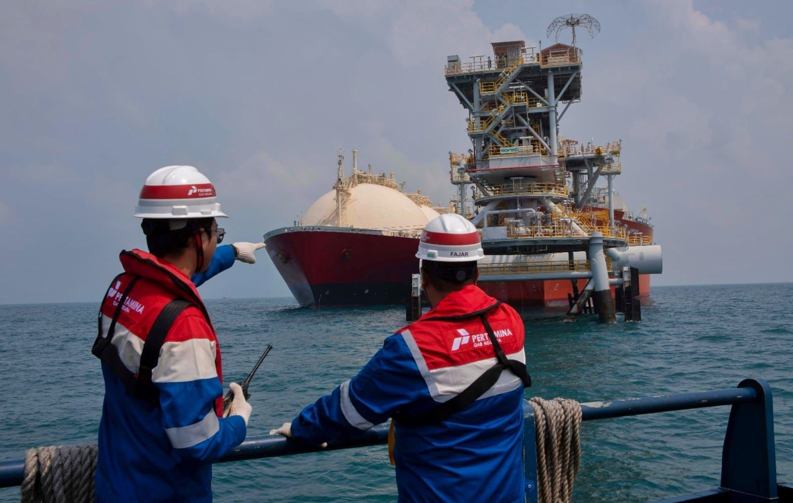 PGAS mengamankan satu kargo gas alam cair atau liquefied natural gas (LNG) dari Kilang Donggi Senoro. (Foto: MNC Media)