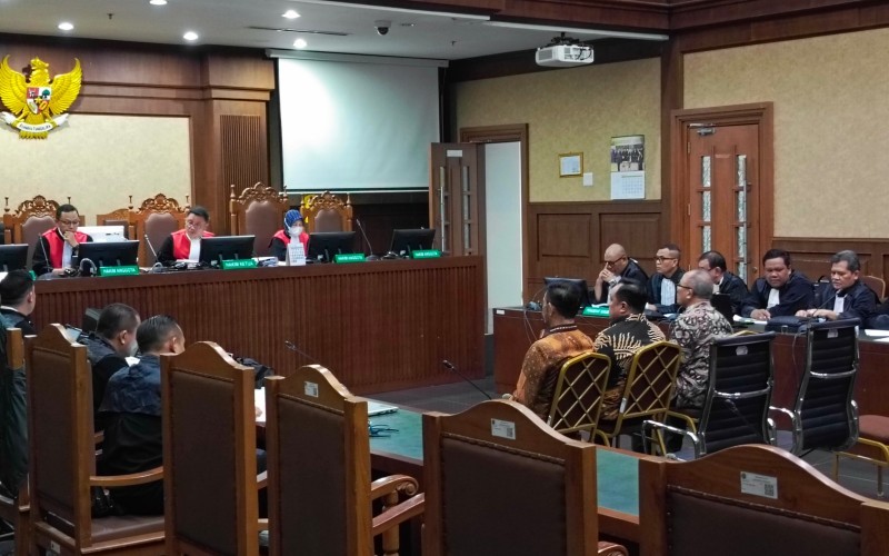 Sidang lanjutan kasus dugaan koruspi eks Mentan Syahrul Yasin Limpo alias SYL (MPI)