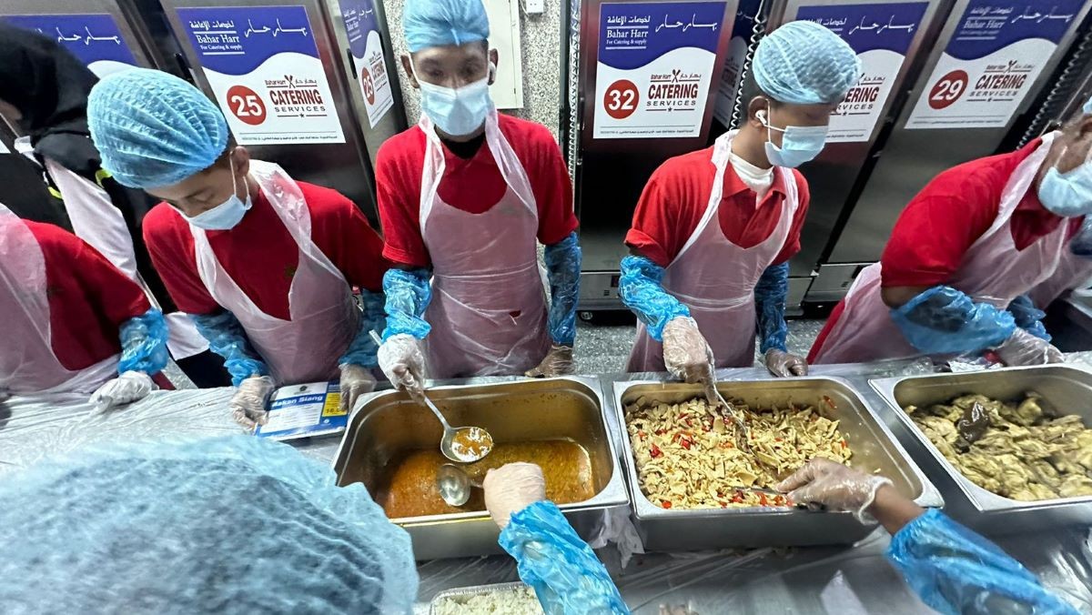 Berapa Kali Jatah Makan Jamaah Haji RI 2024? Ini Rinciannya. (Foto MNC Media)