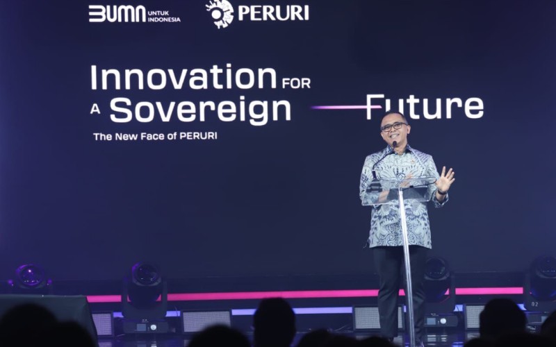 MenPANRB, Abdullah Azwar Anas di acara peluncuran logo baru Peruri (KemenPANRB)