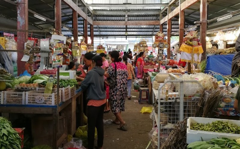 Pasar Desa Canggu Badung, Bali (Istimewa)